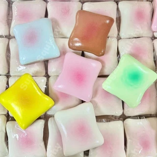 Sugar squishy มูสขนมปังหนึบ หลากสี หนึบหนุบ สโสว์ มีให้เลือก6สี