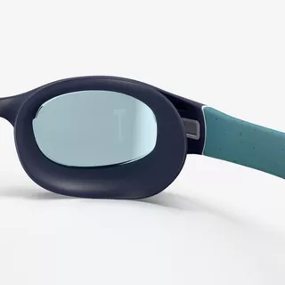 Decathlon Swimming Goggles Size L Green Tinted แว่นตาว่ายน้ำไซส์ L ชนิดเลนส์เคลือบสีเขียวอ่อน รุ่น Soft - Turquoise