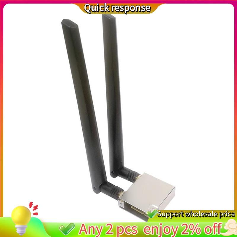ในสต็อก-การ์ดไร้สาย AX201 3000Mbps WiFi 6 BT5.0 การ์ดไร้สาย 2400/574Mbps WiFi6 AX201 Deskt
