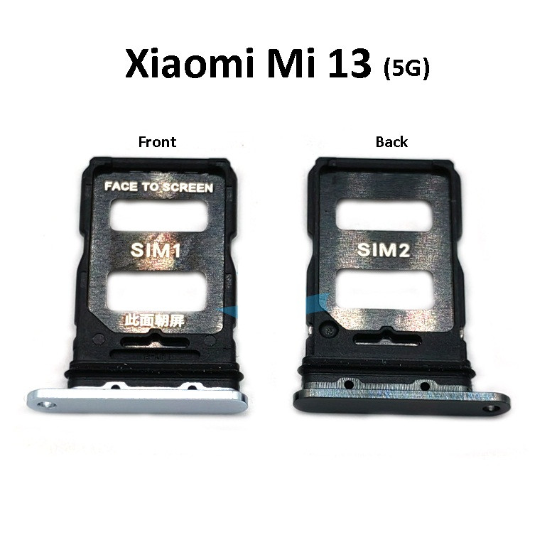 XM Mi 13 5G / Mi13 5G ถาดซิมการ์ด SimCard SimTray Slot Holder Dual Sim 1 Sim 2 สําหรับเปลี่ยน Lost