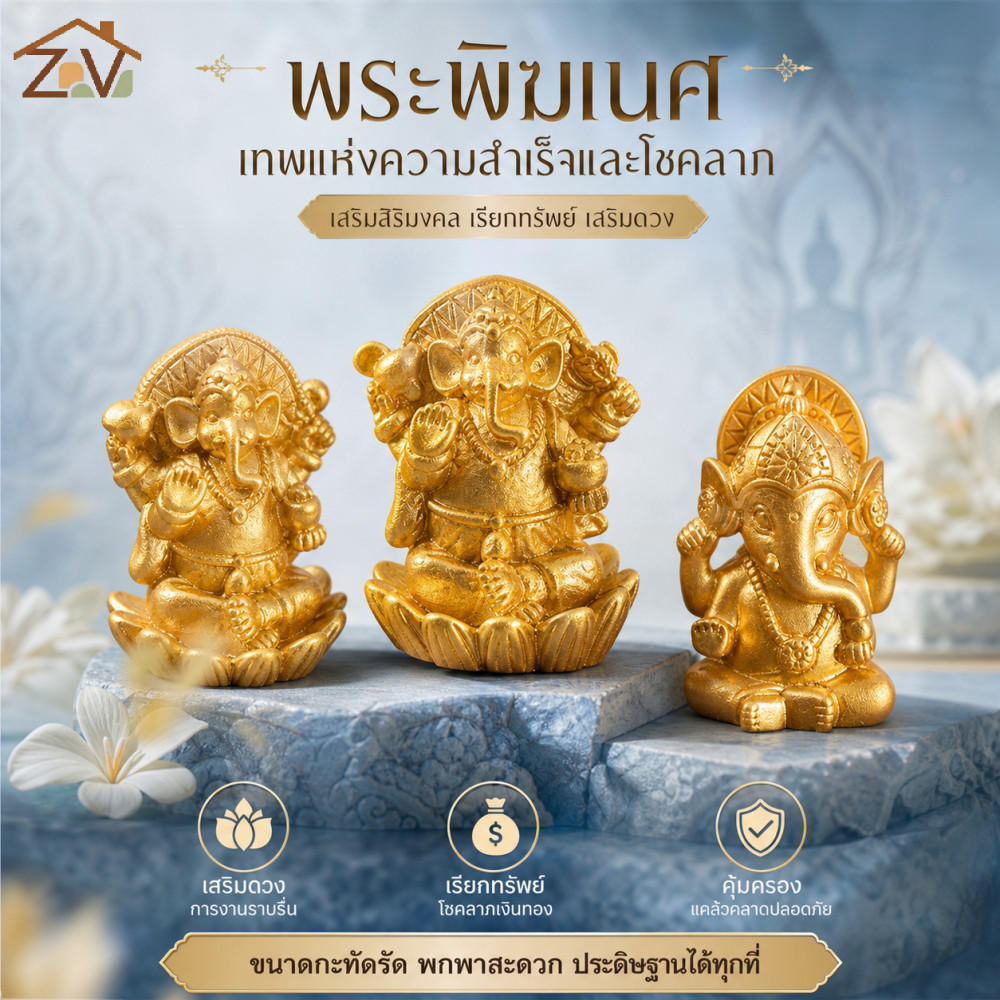 เทพเจ้าแห่งช้างไทย เทพเจ้าแห่งช้างเอเชียตะวันออกเฉียงใต้ เครื่องประดับตั้งโต๊ะ