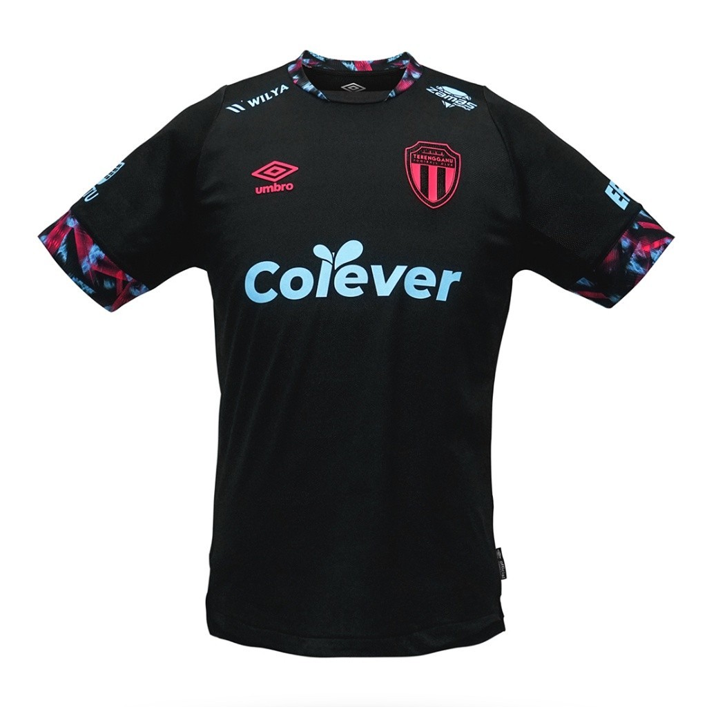 UMBRO TERENGGANU FC 23 HOME GOALKEEPER สีดํา JERSEY Unisex แห้งเร็ว Breathable