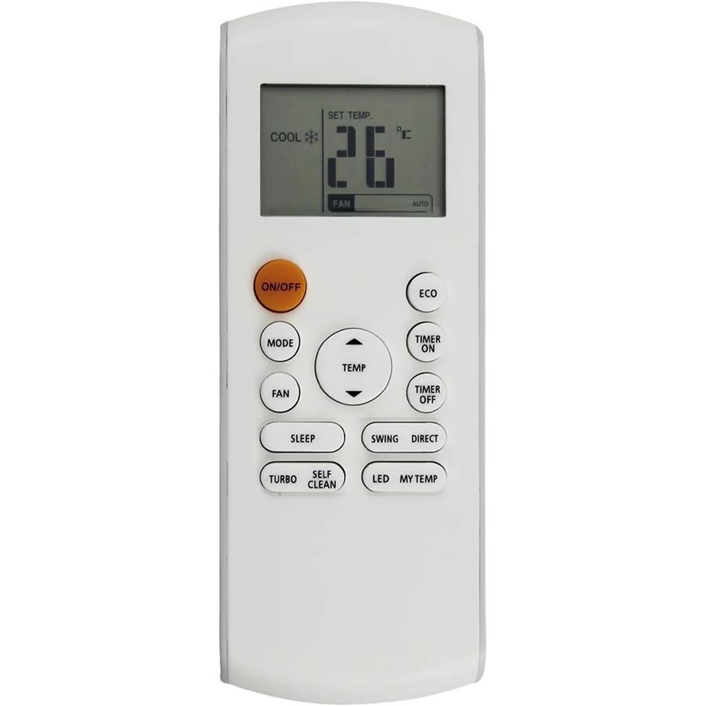 RG57A7/BGEF รีโมทคอนโทรลสําหรับ Midea Air Conditioner RG57A6/BGEFU1 CR166-RG57A6EU-6 RG57D/BGE RG57B