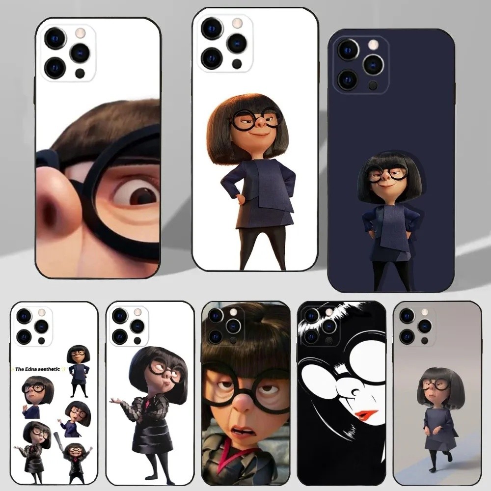 TP-1 อะนิเมะ E-Edna M-Modes-s เคสโทรศัพท์สําหรับ iPhone 16,15,14,13,12,11 Plus,Pro Max,XS,X,XR,SE,Mi