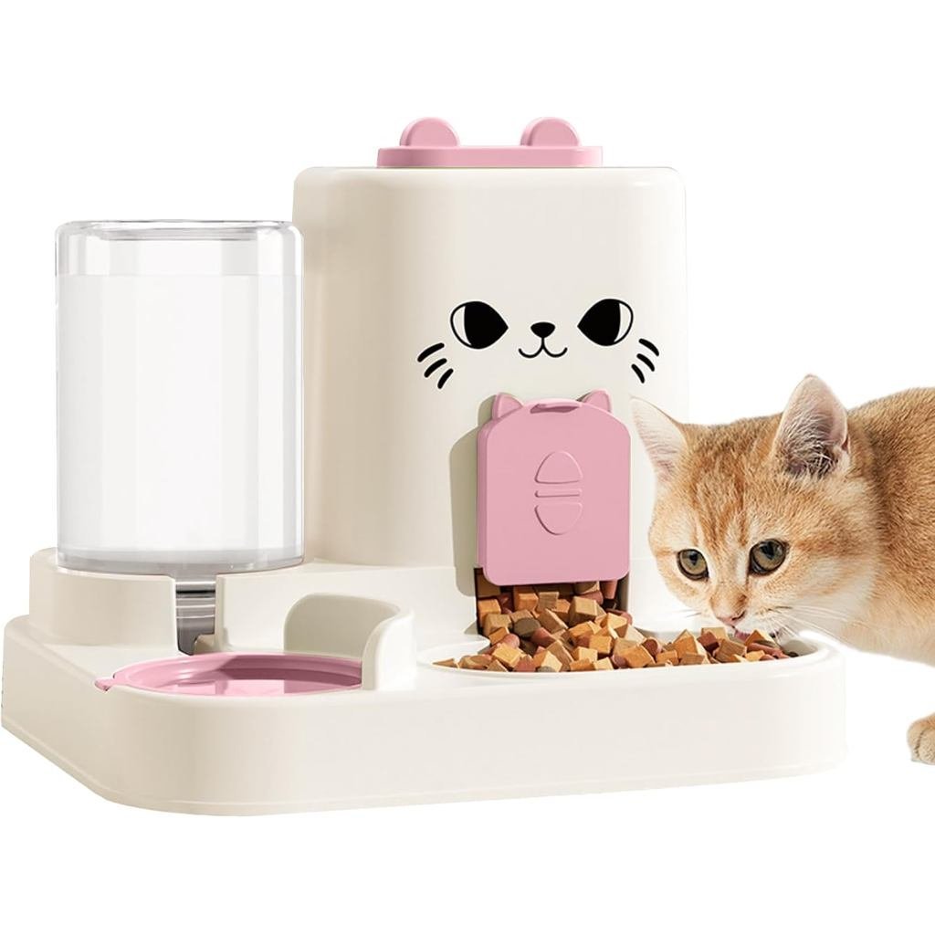 1.6L Auto Gravity Feeder และชุดตู้น้ํา 0.6L,อาหารอัตโนมัติและตู้น้ํา, Gravity Feeder สําหรับสุนัขขนา
