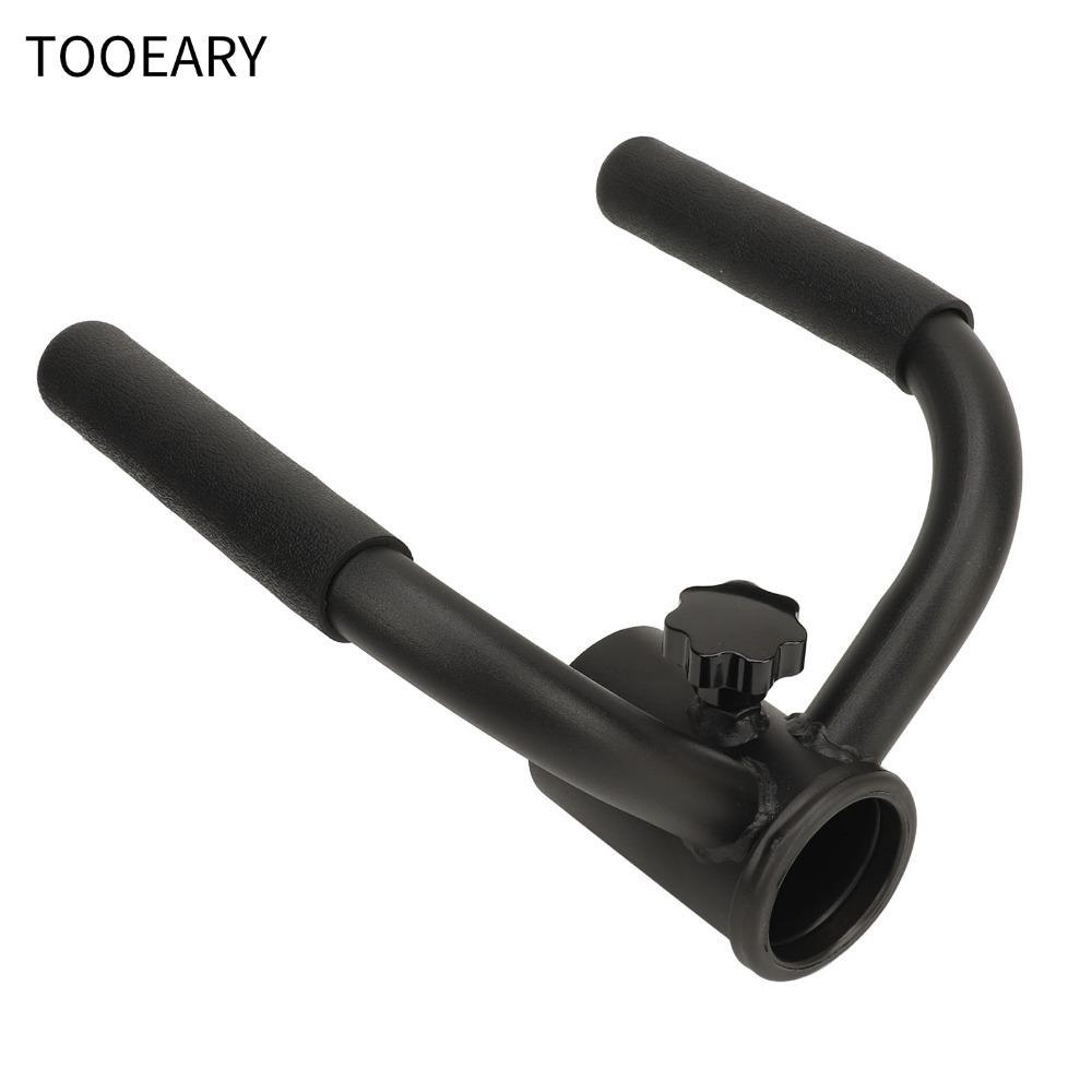 TAINAKARITSU Landmine Row Handle, สิ่งที่แนบมา T Bar ปรับได้สีดํา, เหล็กสบายขนาดกะทัดรัด Black Landm
