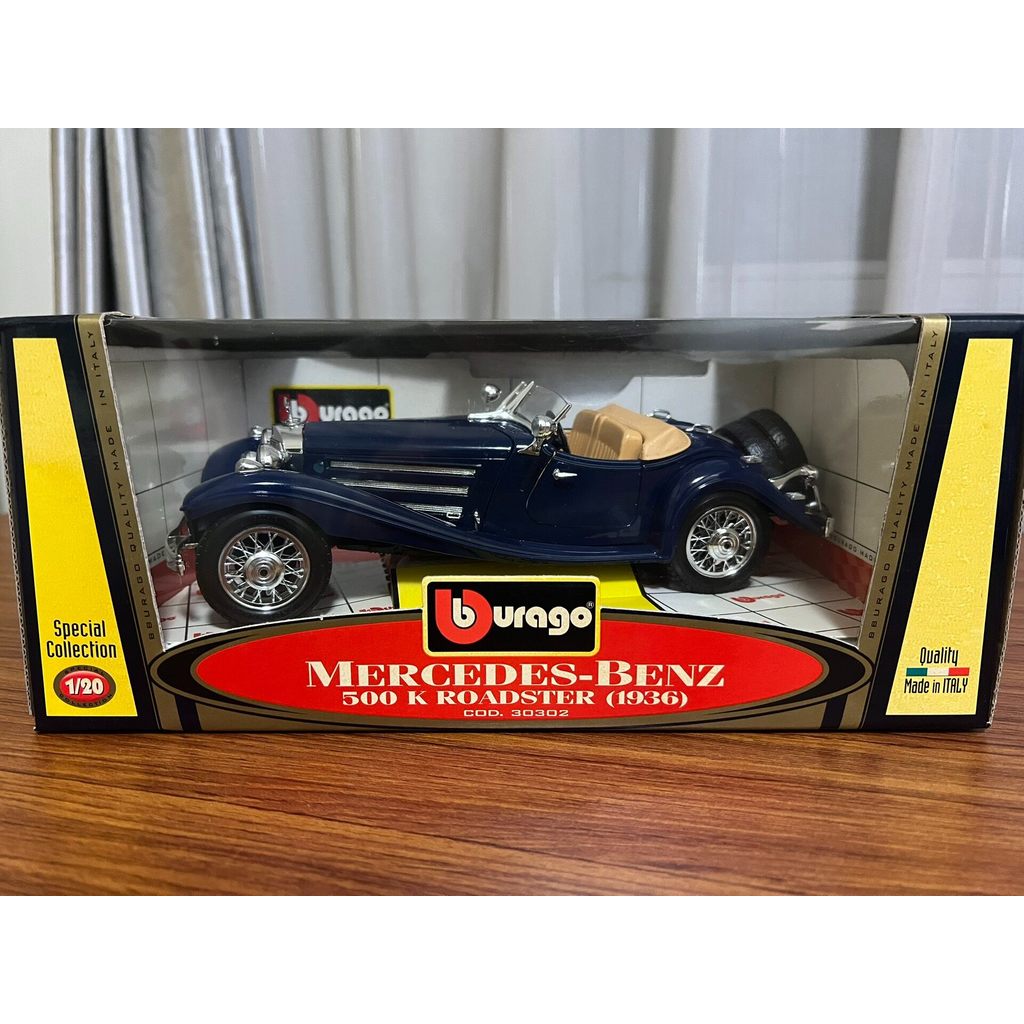 Burago Burago 1931 Mercedes-Benz 500K Convertible