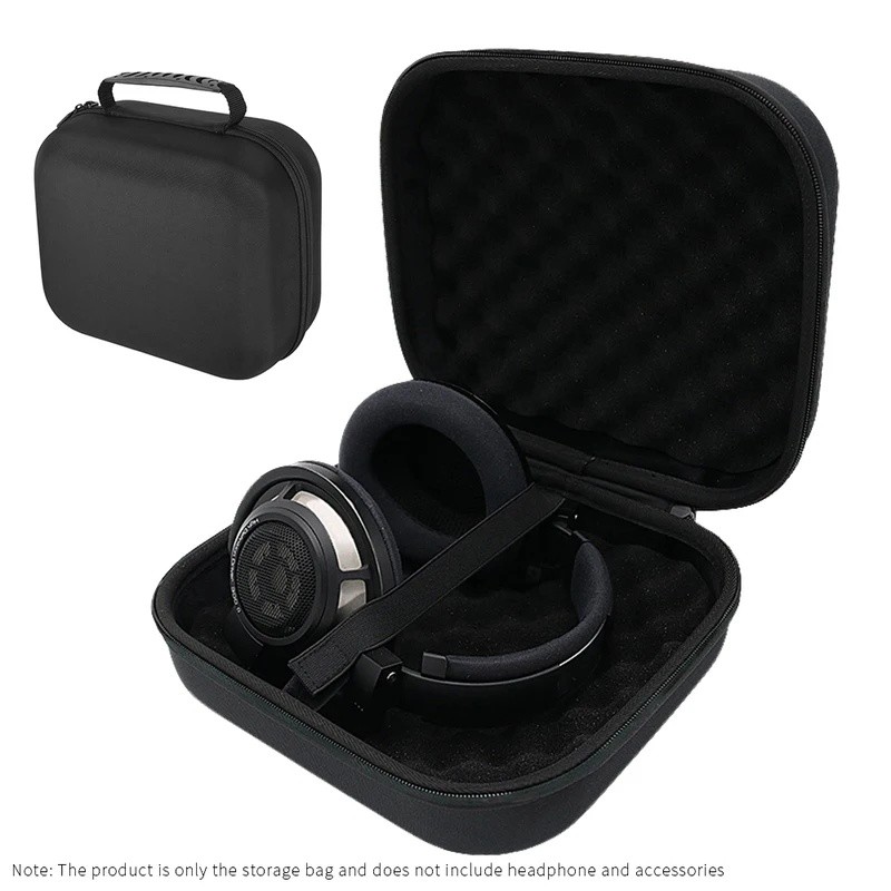 กระเป๋าเก็บ EVA แบบแข็งสําหรับกล่องหูฟัง Sennheiser HD800S HD800S ชุดหูฟังกระเป๋าเดินทาง