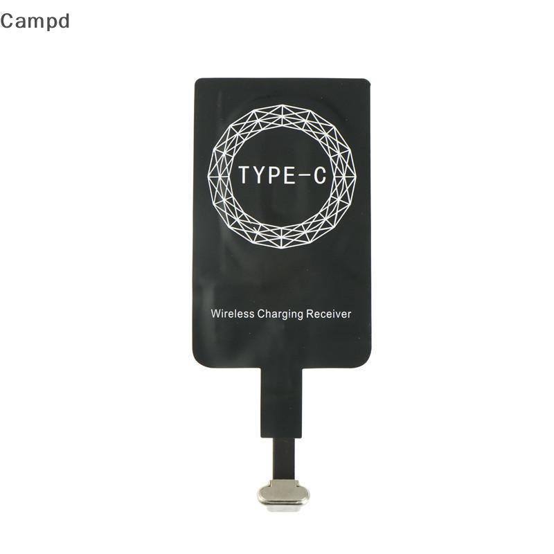 Campd Wireless Charger Receiver โมดูลชาร์จสําหรับโทรศัพท์มือถือ Micro USB Type-C Universal (TH)