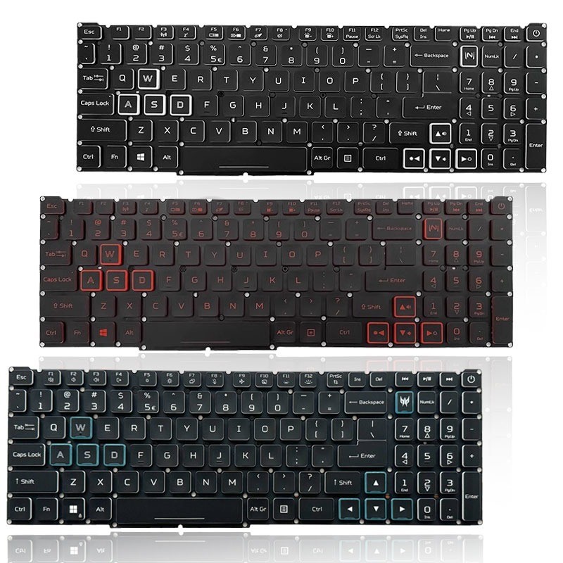 Acer Acer Shadow Knight Nitro5 AN515-55 AN515-57 AN515-45 แป้นพิมพ์ N20C1