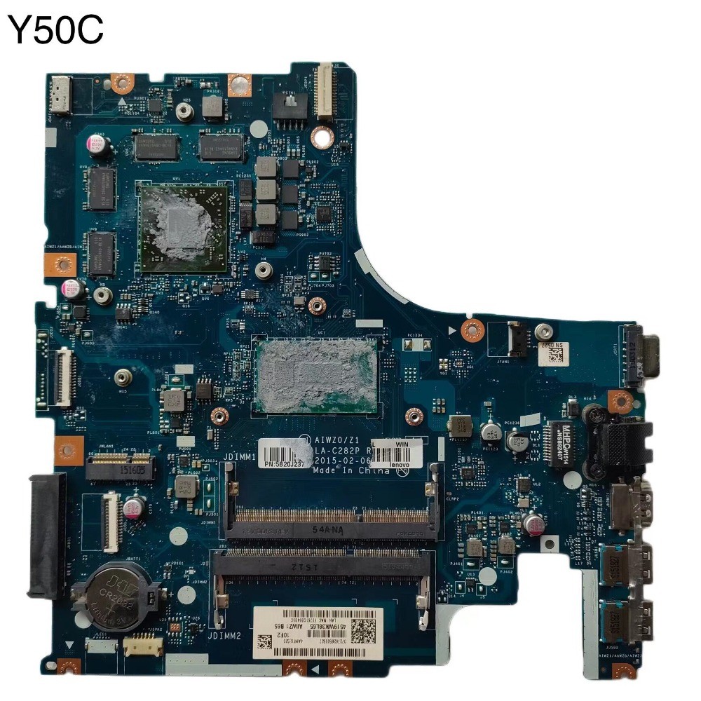 Lenovo Y50C Z51-70 V4000 Z41-70 มาเธอร์บอร์ดดั้งเดิม i3 i5 i7 จุดแสดงผลอิสระ