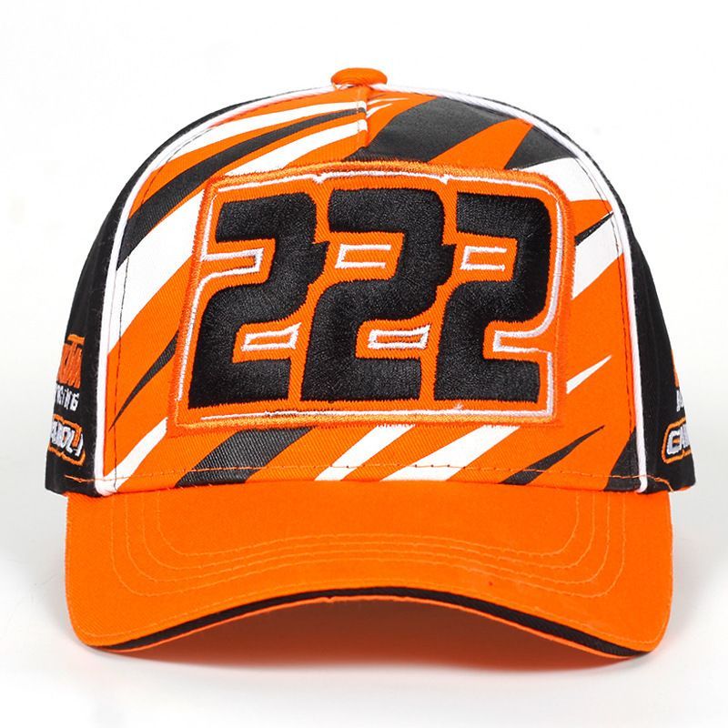 666 หมวกเบสบอลปักลาย motogp Cap KTM Series แฟชั่นหมวกกันแดดปรับได้ 8.10