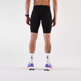 Decathlon Men'S Running Tight Shorts กางเกงขาสั้นรัดรูปใส่วิ่งสำหรับผู้ชาย รุ่น Kiprun - Black