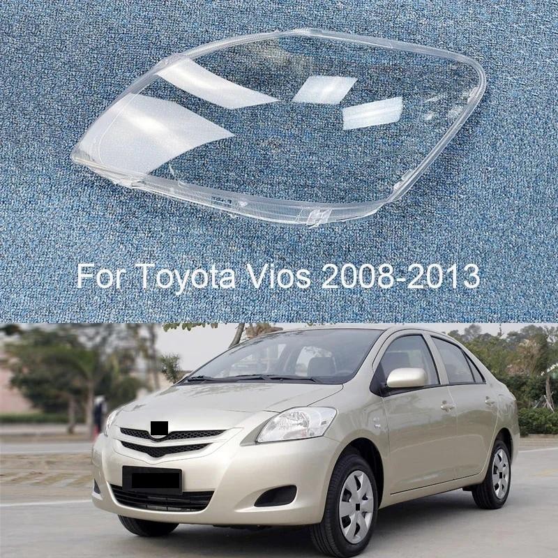 สําหรับ โตโยต้า วีออส 2008 2009 2010 2011 2012 2013หน้าเชลล์โปร่งใสโคมไฟไฟหน้าฝาครอบโคมไฟอะไหล่รถยนต
