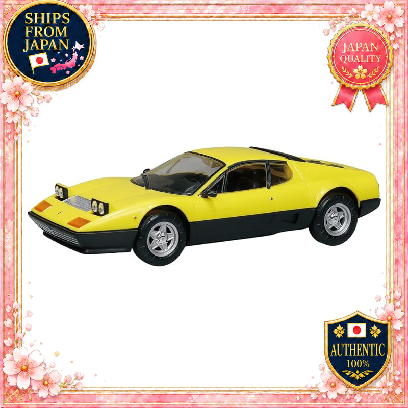 AOSHIMA Gakupura Snap Kit No.26 Ferrari 512 BB 1/32 Scale Snap-fit Plastic Model