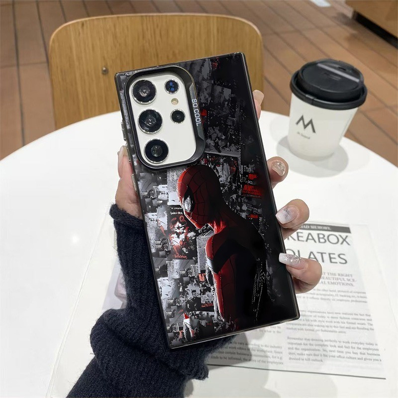 เคสโทรศัพท์ Cool Spider เข้ากันได้กับ Samsung A05S, A15, A25, A35, A55, S22ULTRA, S23FE, S24ULTRA, S