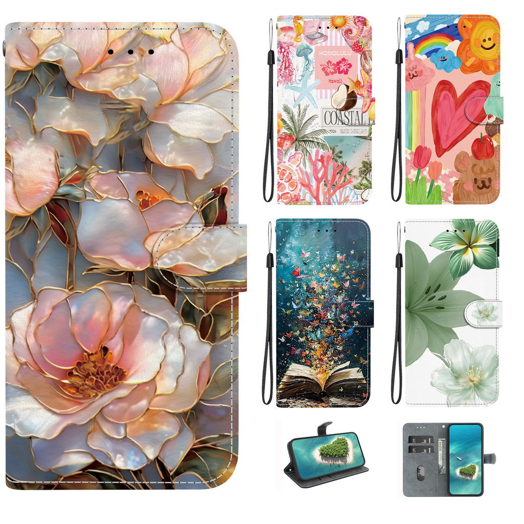 LG K62 K52 Q52 K61 K71 K51S K41S K40S K50 Q60 K42 Stylo 7 6 5 กํามะหยี่G9 4G 5G Peonyดอกไม้กระเป๋าสต