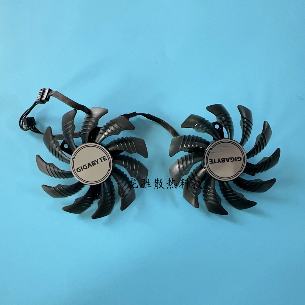 [อุปกรณ์ระบายความร้อน] เหมาะสําหรับ GIGABYTE GIGABYTE GTX1050Ti/GTX1050 RX560 พัดลมการ์ดกราฟิก PLD08