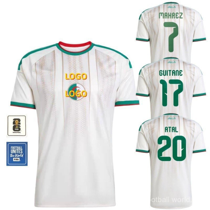 26/27 Fans Edition Mens Home Short Sleeves Football Jersey T-shirt Algeria