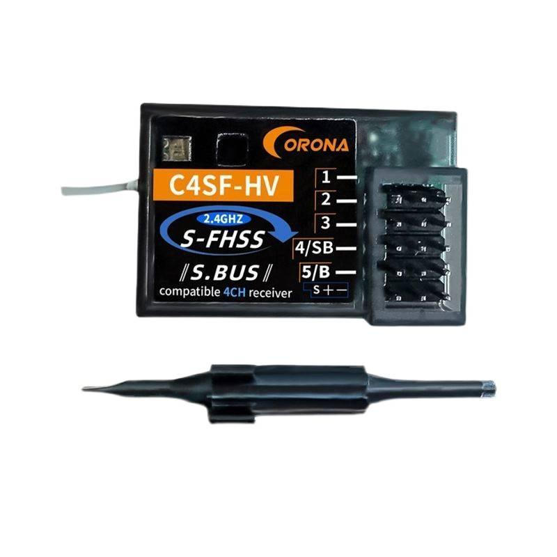 Ruiguan C4SF ตัวรับสัญญาณความถี่สูง Splash-Proof ประเภท futaba SBUS 3PV 4PLS 4PV 4PX