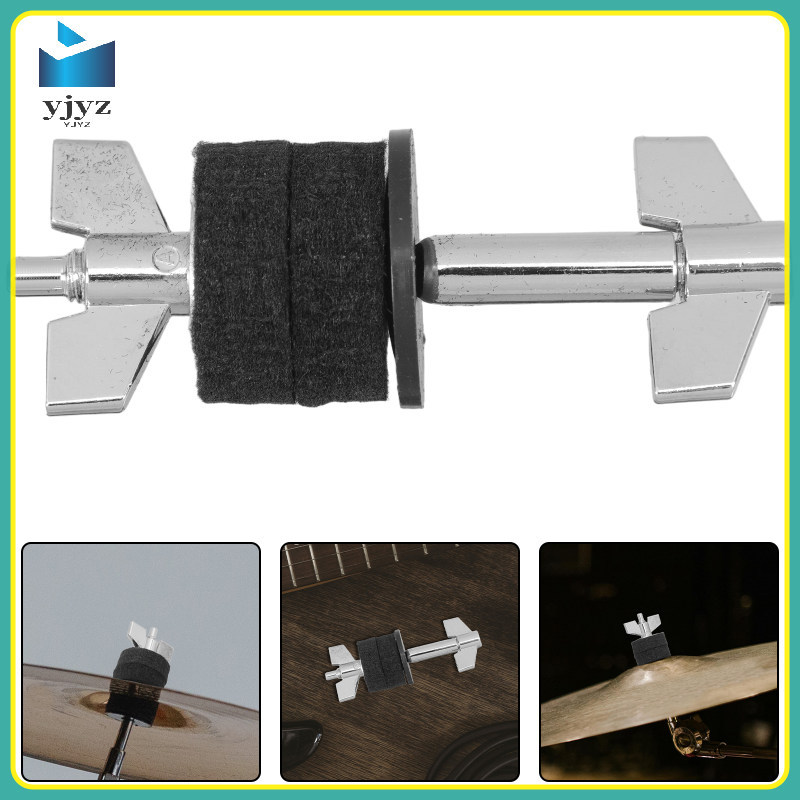 กลอง Cymbal Stacker สิ่งที่แนบมา Clamp กลองชุด Cymbal Extension Cymbal Stacker Mount กลอง อะแดปเตอร์
