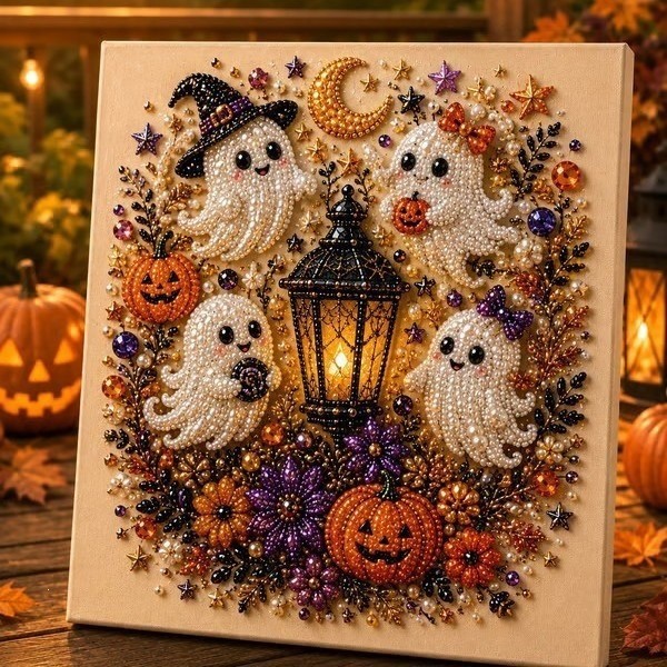 DIYชุดเซ็ต ชุดทำด้วยมือ DIY ไข่มุก Ghost Pearl Art พกพาได้ ใช้ได้ทั้งบ้าน เป็นของเล่น DIY สัตว์เลี้ยง ช่วยแก้เบื่อ