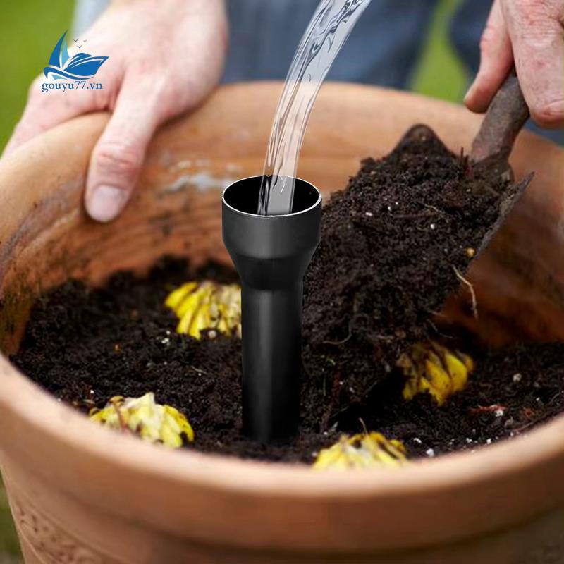 ระบบชลประทานหยดลึก 3 ชิ้น Root Waterer ปรับ Tree Root Irrigator ชลประทาน Stakes Root ชลประทาน Spike 