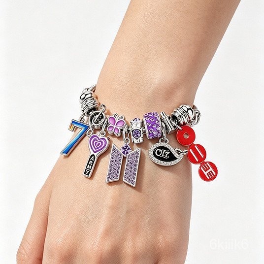 2026 BANGTAN ARIRANG WORLD TOUR Merch INSPIRED COLLECTION CHARM BRACELET UNISEX FASHION DIY PENDANT 