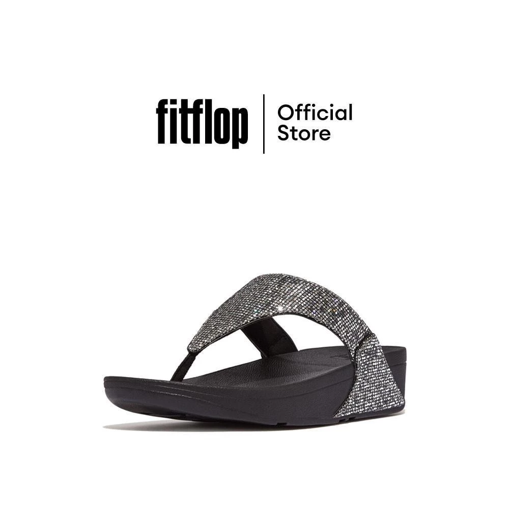 FITFLOP COMM-LULU GLITTERBALL TOE-POST รองเท้าแตะแบบหูหนีบผู้หญิง รุ่น IF9-011 สี SILVER