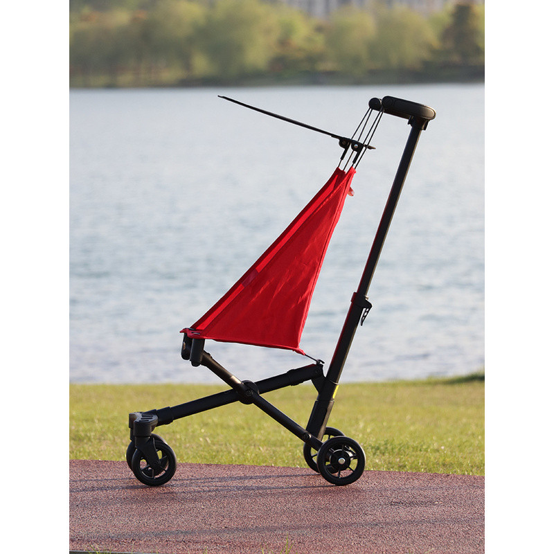 รถเข็นเด็ก Little Tiger T18, รถเข็นเด็ก, รถเข็นเดินทางน้ำหนักเบาพับได้, รถเข็นแบบร่มสำหรับเด็กอายุ 6