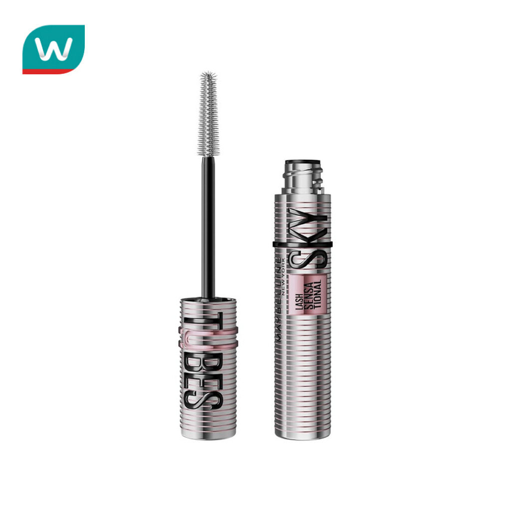 Maybelline เมย์เบลลีน แลช เซนเซชั่นแนล สกาย ทูบส์ มาสคาร่า 9.2มล. สีดำเข้ม