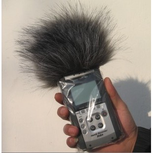 เหมาะสําหรับ ZOOM H4N H5N Recorder Windproof Fur Cover เสื้อกันหนาว/เครื่องบันทึกเสียงWindproof Fur 