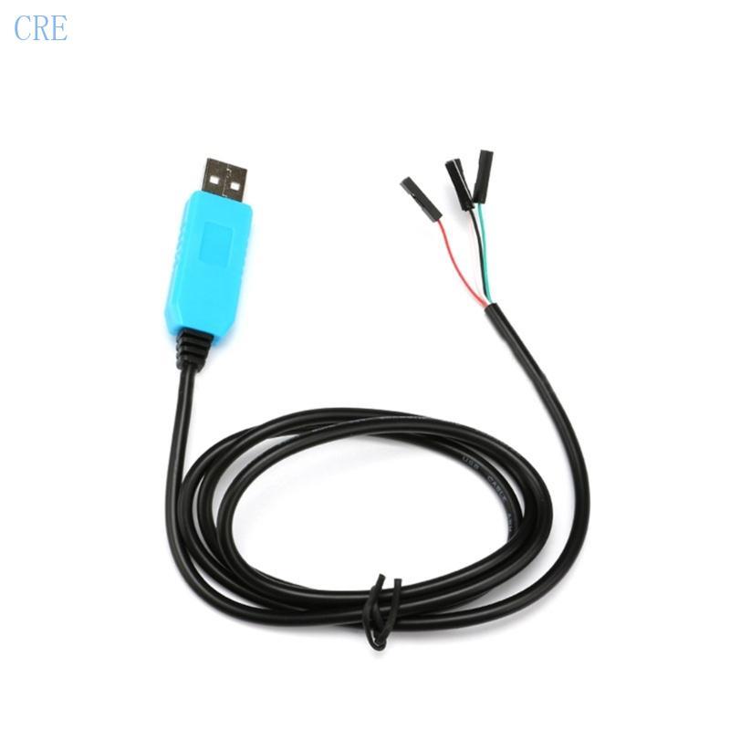 CRE PL2303TA USB ถึง TTL Serial Cable PL2303TA ดาวน์โหลดสาย USB ถึง TTL RS232 Serial Cable Debug คอน