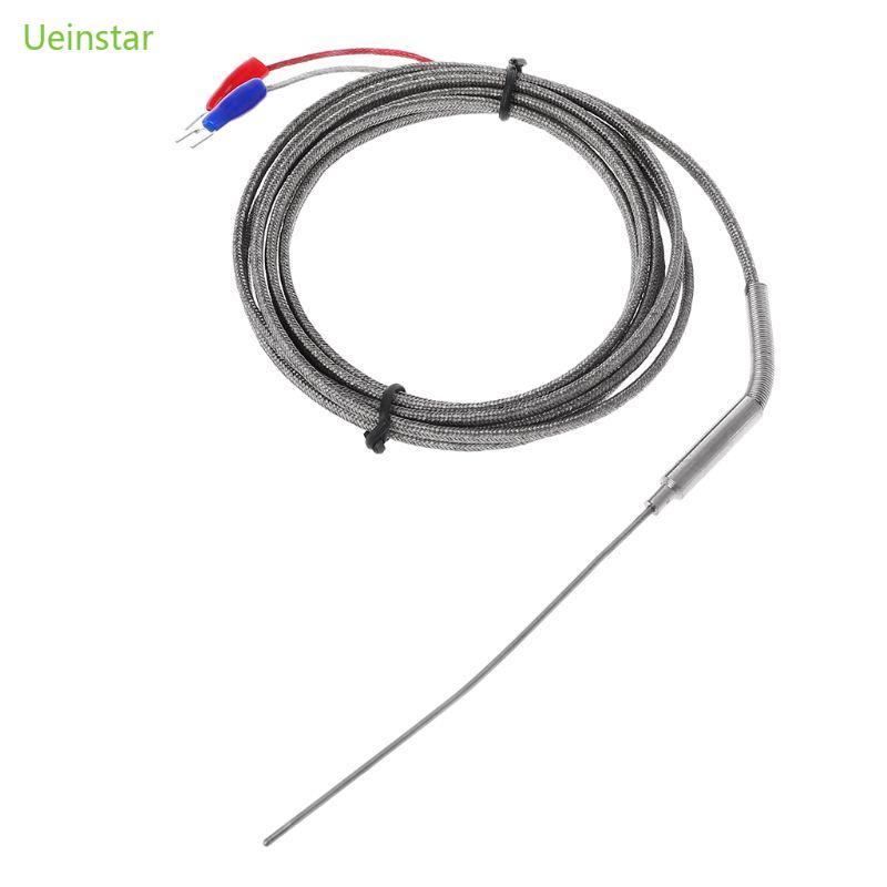 Uein 2m K ประเภท Professional Thermocouple สแตนเลส 1 5 มม. Probe เซ็นเซอร์ควบคุมอุณหภูมิ