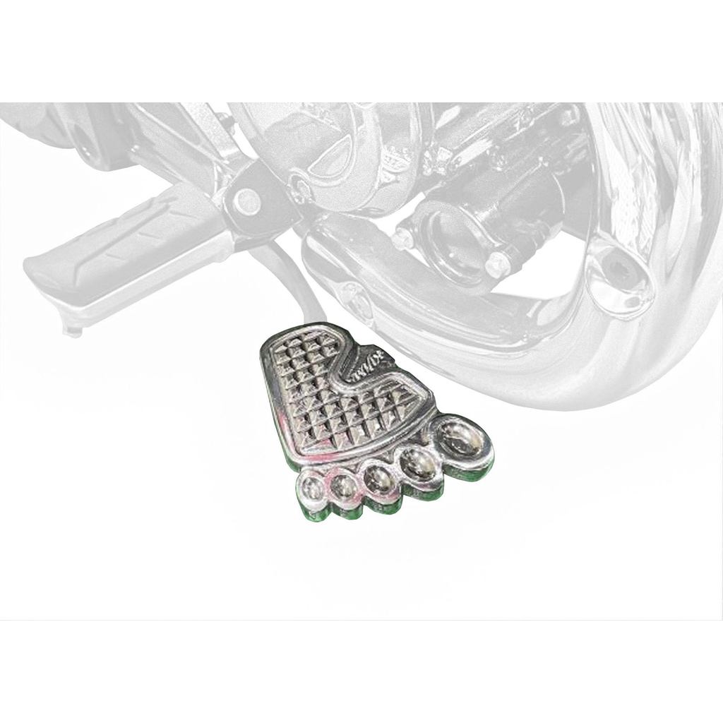 Kijima Motorcycle Parts Brake Pedal Cover Footprint Aluminum Cast Barrel Finish for Monkey 125 ('18-