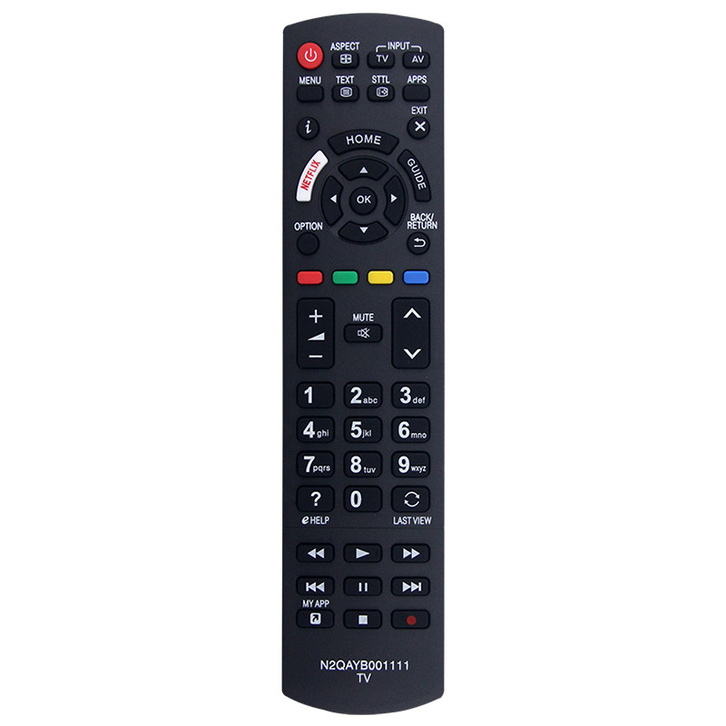ใช้งานร่วมกับ Panasonic TV TX-49EXW604 TX-55EX600B TX-55EX600E TX-55EX603 รีโมทคอนโทรล N2QAYB001111 