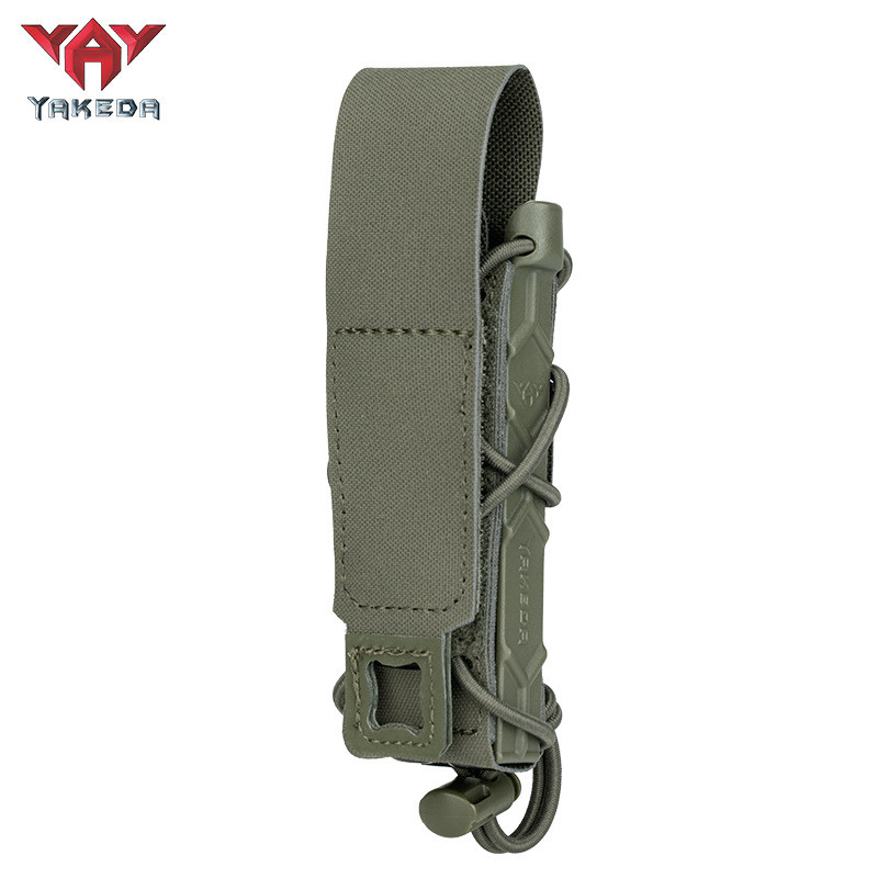 9mm Tiger-style single-link quick-release holster molle Outdoor chest-mounted magazine pouch cs Maga