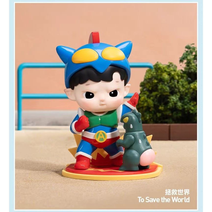 POPMART HACIPUPU x Crayon Shin-Chan A Day in Kasukabe series รูปของขวัญของเล่นศิลปะ OUKC