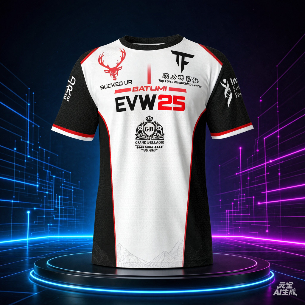 2026 The East vs West Series 25 Armwrestling T-Shirt Fans Breathable Sports Jersey Men's Breathable 