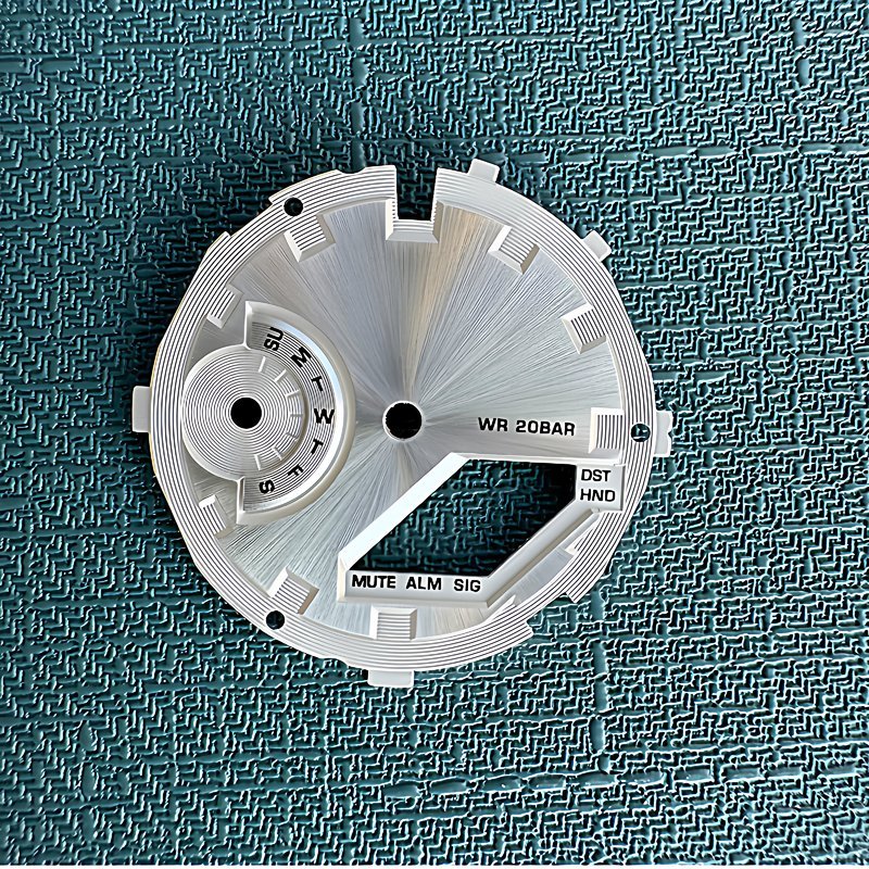 เหมาะสําหรับ CASIO GA2100 GA2110 ดัดแปลงโลหะ Dial Surface Sun รูปแบบแปรงตรง Grain Dial อุปกรณ์เสริม