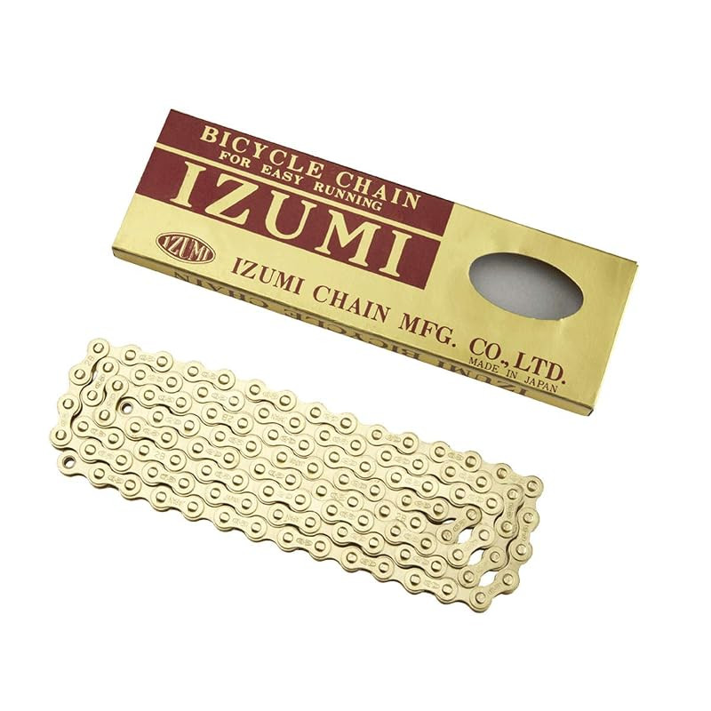IZUMI ES410 1/2×1/8×106L Chain for Thick Teeth - Gold