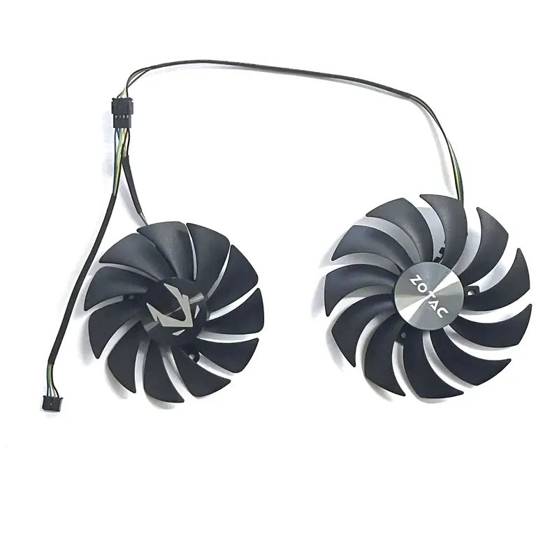 ใหม่ 89 มม.100 มม.GA8S2U GA92S2U 4PIN RTX 3070 3070TI GPU พัดลมสําหรับ Zotac RTX 3070 3070TIทวิภาคีก