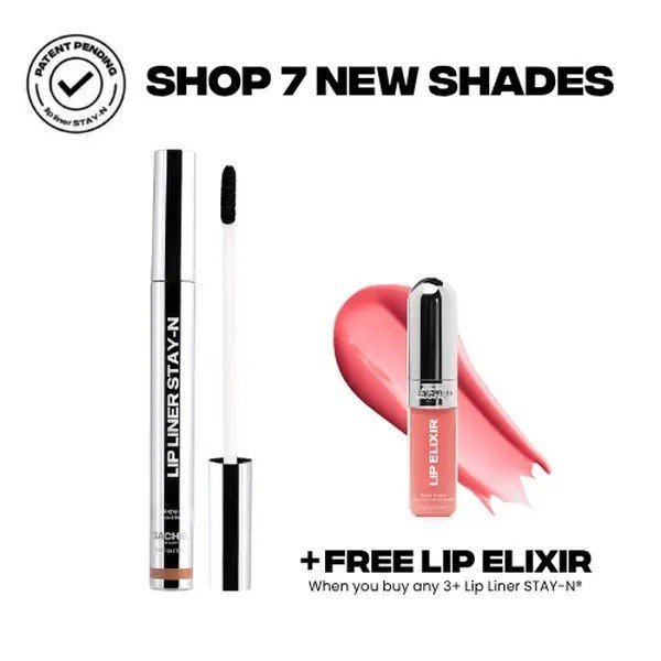 Sacheu Lip Liner STAY-N - Peel-Off Lip Liner Stain - All Day & Night Lip Liner with Hyaluronic Acid 