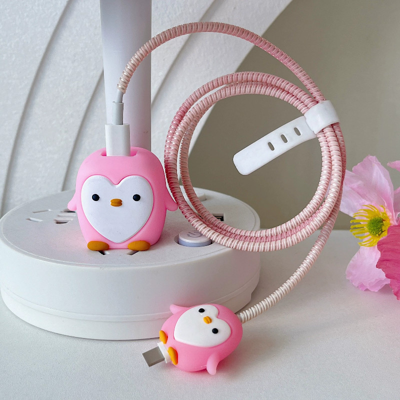 น่ารัก Peugin Charger Case สําหรับ Anker 511 Nano 3 30w A2147 Cable Winder