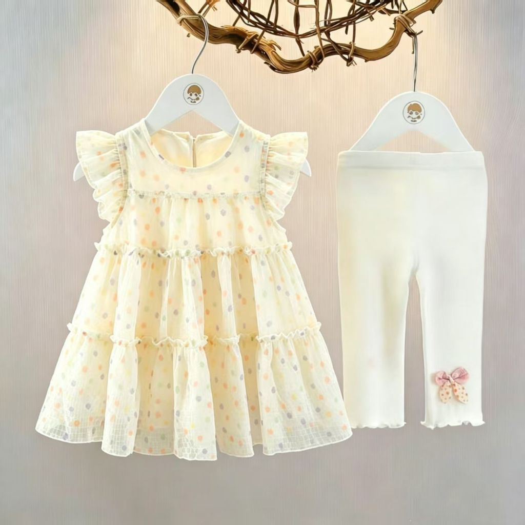 bb2026Baby clothes for 1-month-old girls ch New summer dress for little girls, stylish summer dress 