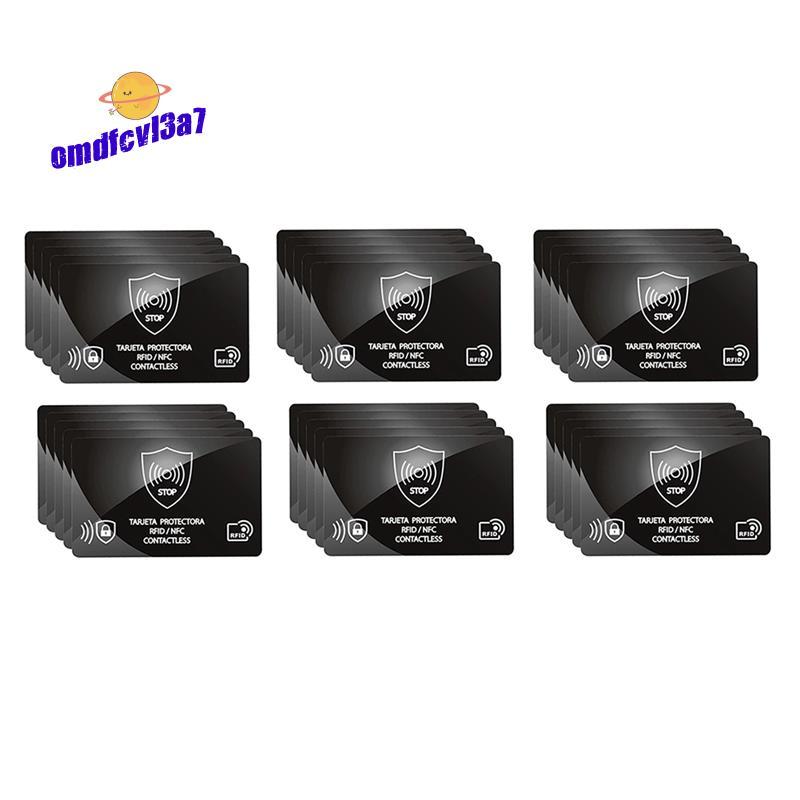 Anti-Theft Shield Case 30 ชิ้น RFID Blocking Card Holder IC Bank Card Protection Secure Wallet Block
