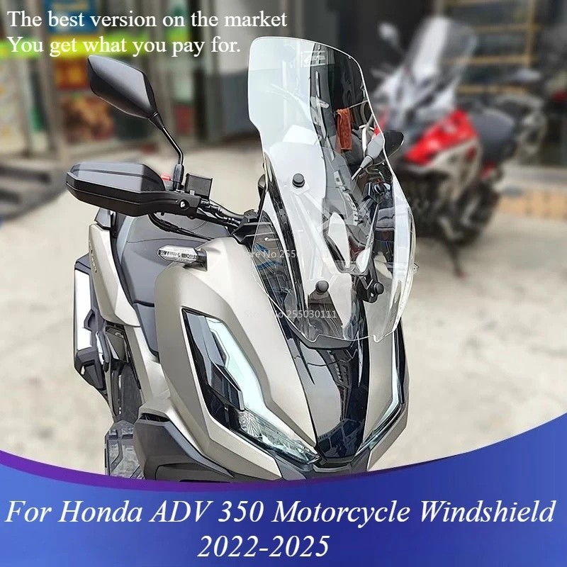 สําหรับ Honda ADV350 กระจกรถจักรยานยนต์ดัดแปลงกระจกด้านหน้า adv350 350ADV 2022-2025