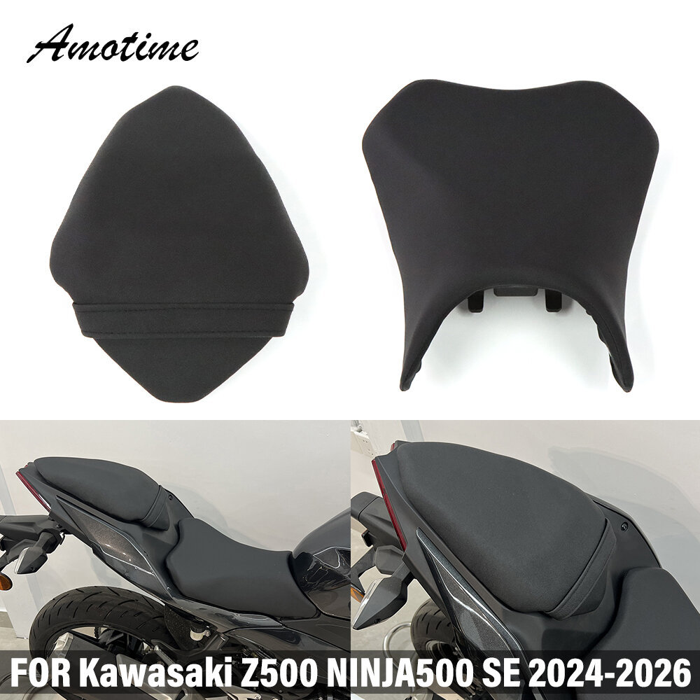 สําหรับ Kawasaki NINJA 500 SE Z500 SE 2024-2026 เบาะนั่งด้านหน้าและด้านหลัง Z 500 SE เบาะรองนั่งด้าน