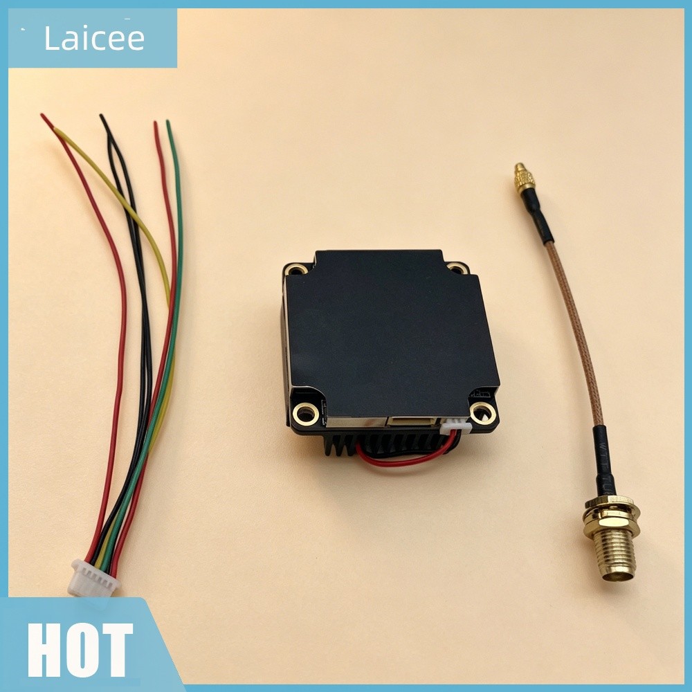[Laicee.th] 5.8G 5W เครื่องส่งสัญญาณวิดีโอไร้สาย 5000mW ตัวส่งวิดีโอ 14.6-28V อินเทอร์เฟซการติดตั้งม