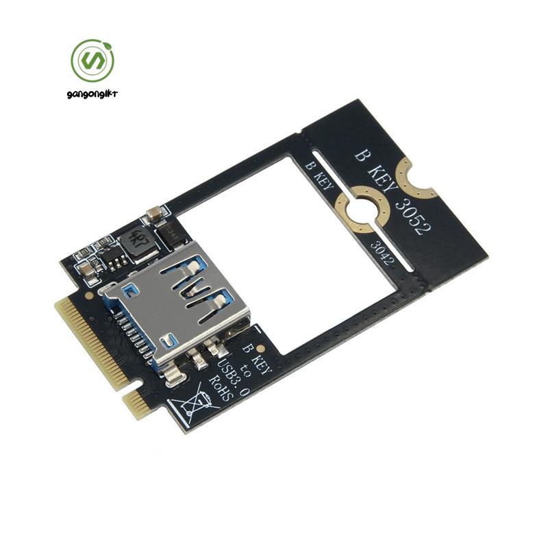 [gangong1kr]อะแดปเตอร์ M.2 B-KEY to USB3.0 M.2 B Key WWAN การ์ดเครือข่าย 4G เป็น USB3.0 5Gbps การ์ดข